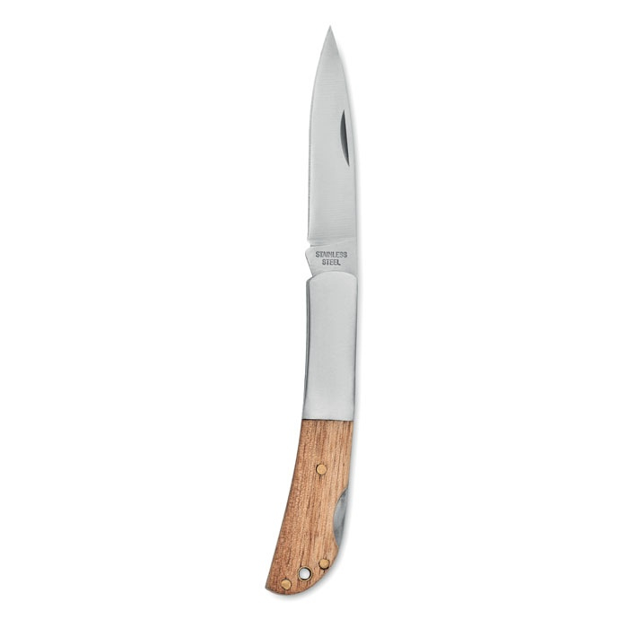 SKARP - Couteau pliable en acacia thumb