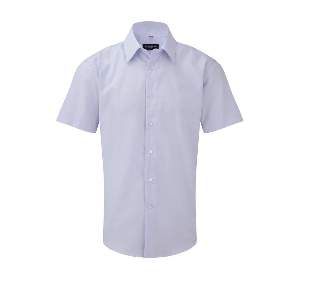 Men's short sleeve tailored oxford shirt thumb
