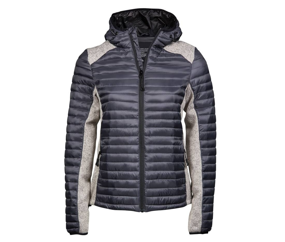 Doudoune capuche crossover femme thumb