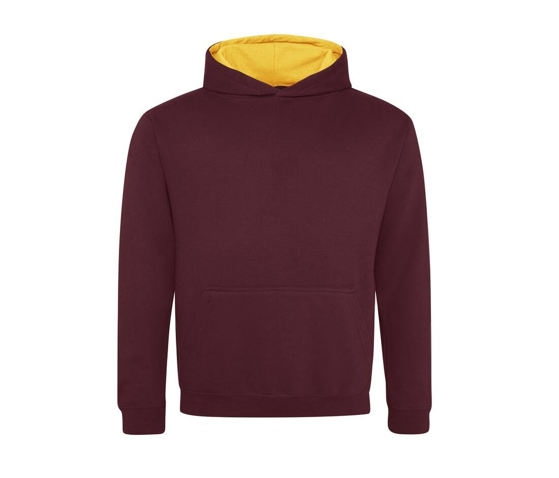 Sweat enfant capuche contrastée thumb
