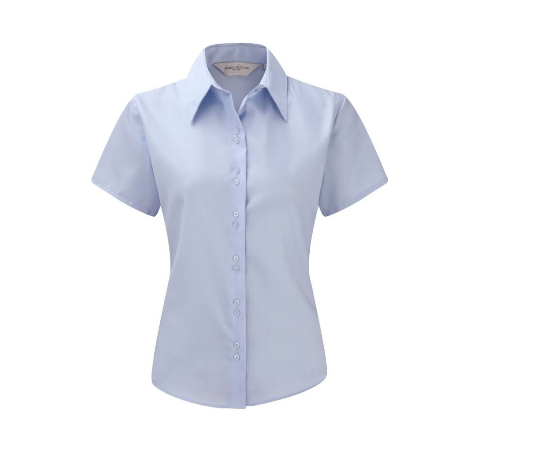 Ladies' short sleeve tailored ultimate non-iron shirt thumb