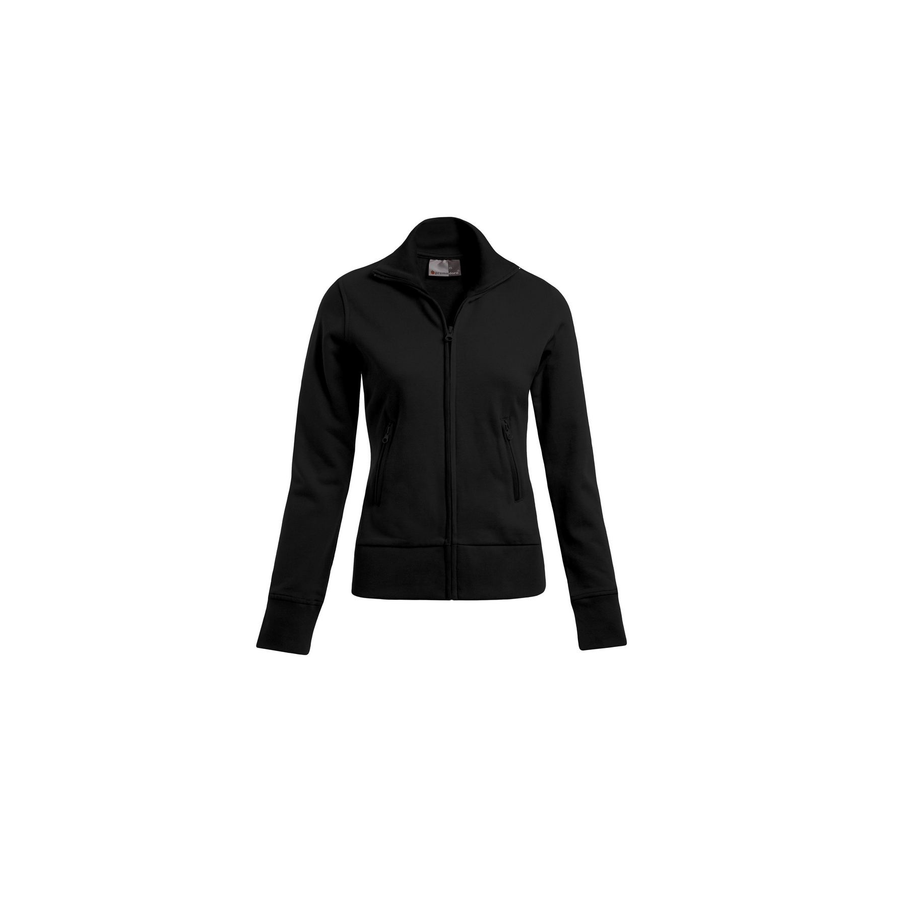 Sweat femme grand zip thumb