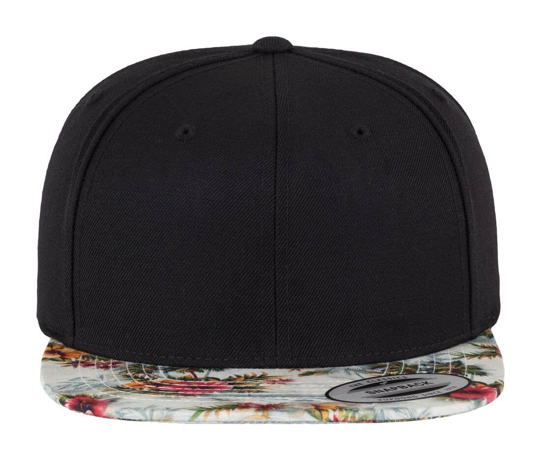 Casquette snapback motif fleuri thumb