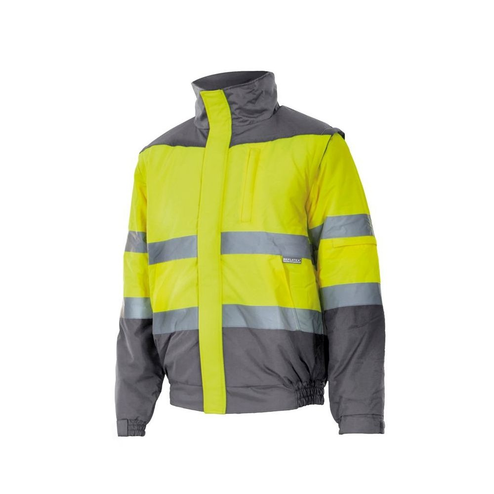 Blouson matelassé 2 en 1 haute visibilité thumb