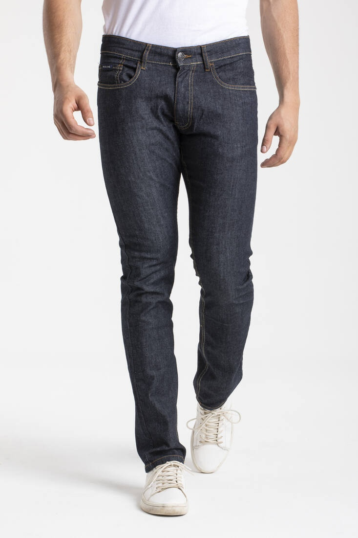 Jean homme ajusté stretch brut thumb