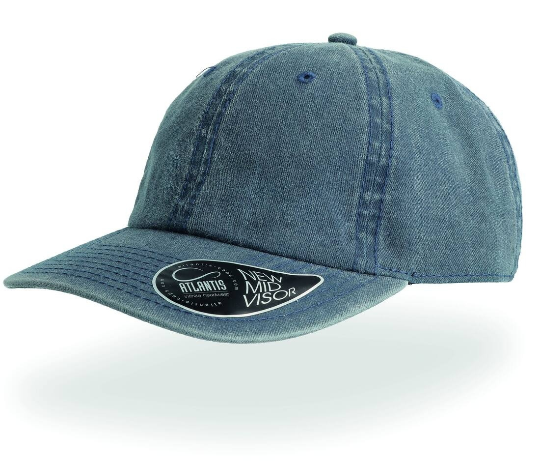 Casquette 6 pans mid visor délavée thumb