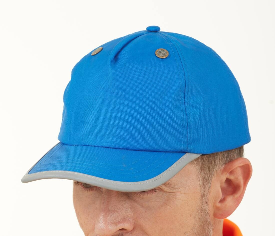 Casquette casque haute visibilité