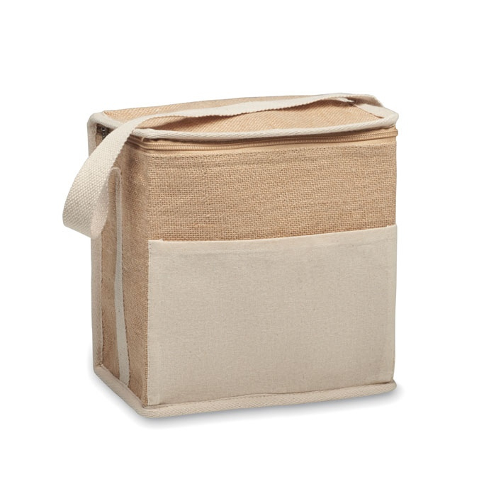 LONA - Sac isotherme toile et jute 3L thumb