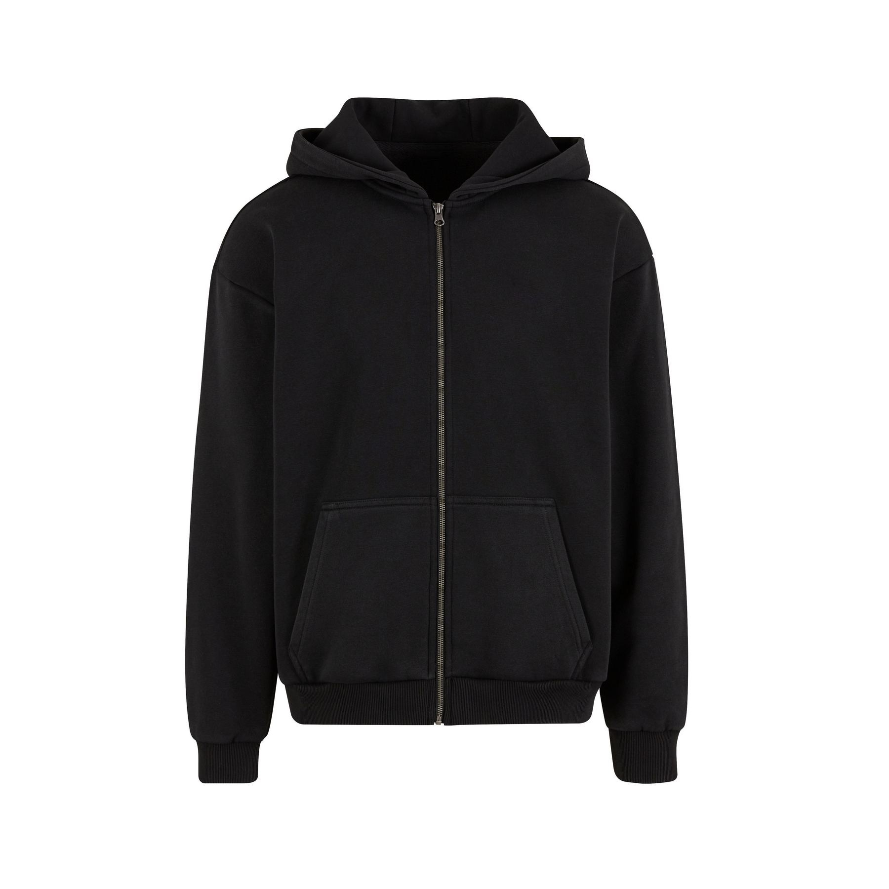 Sweat capuche zippé lourd délavé thumb