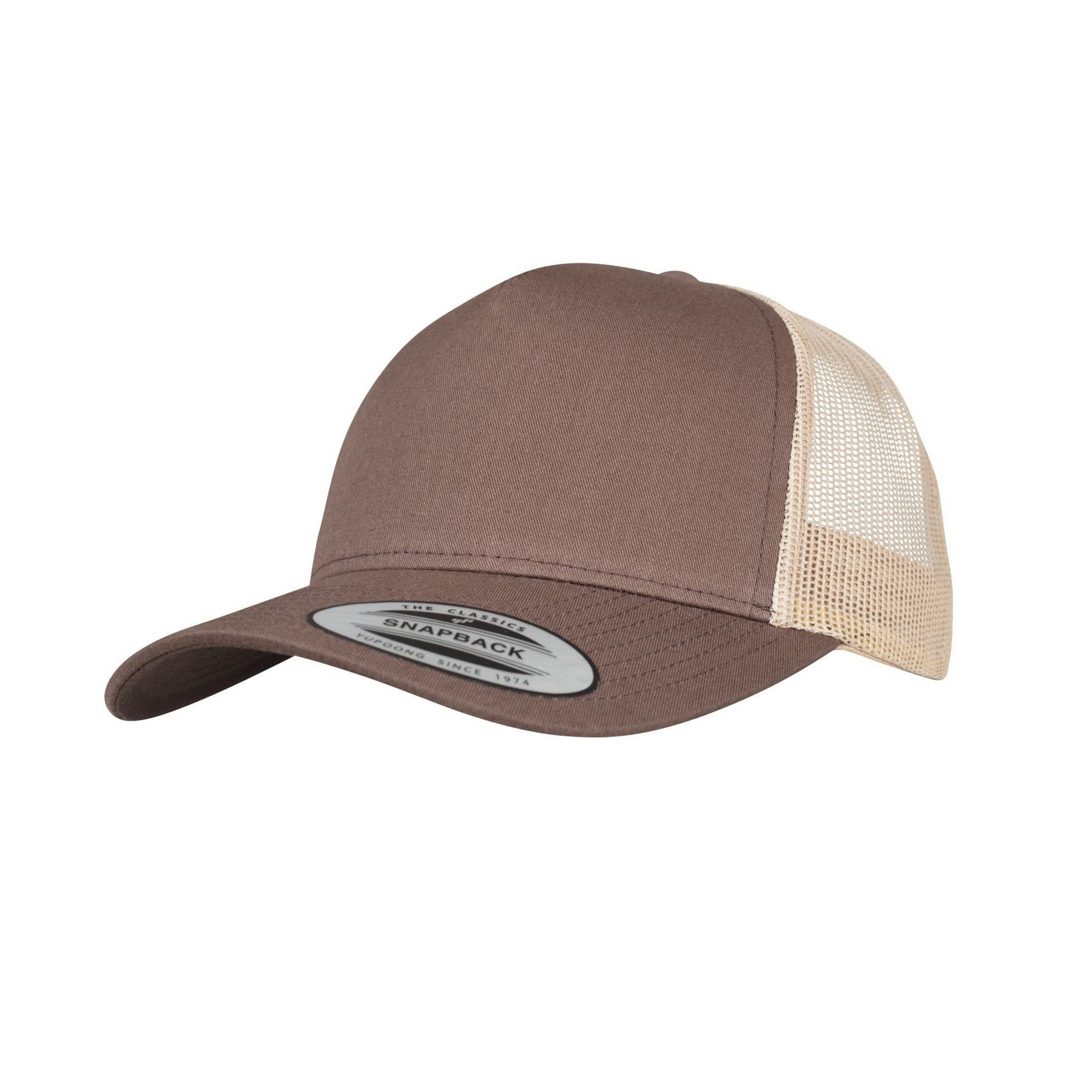 Casquette bicolore style trucker thumb