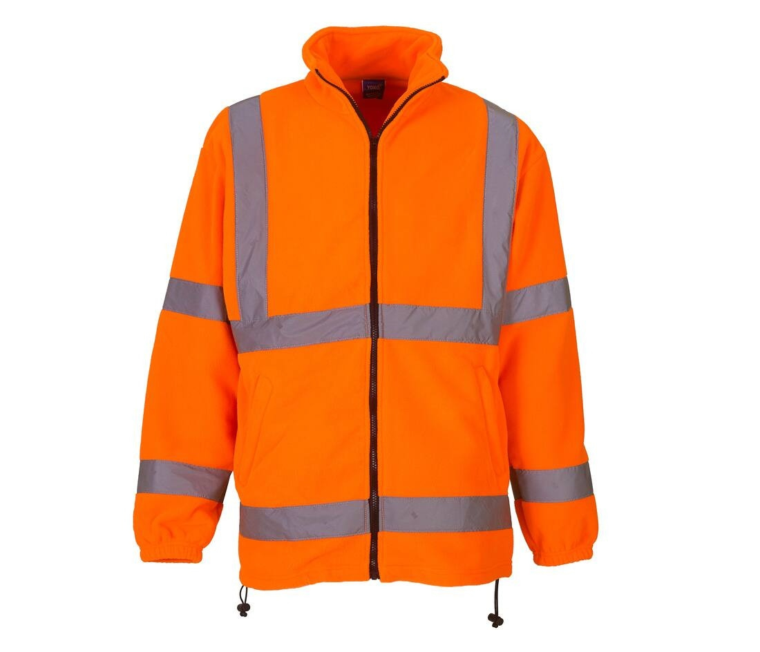 Veste polaire épaisse haute visibilité thumb
