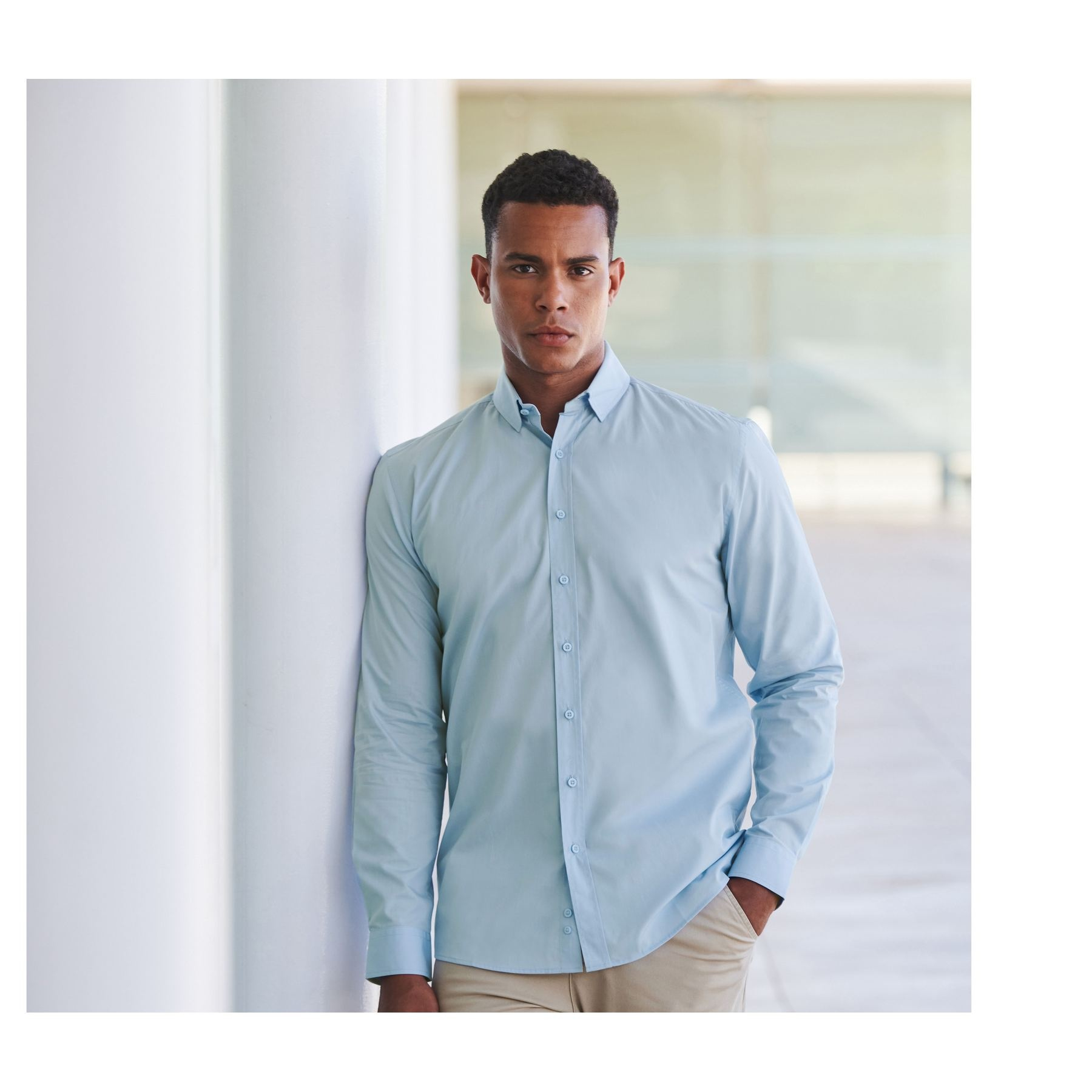 Chemise homme respirante thumb