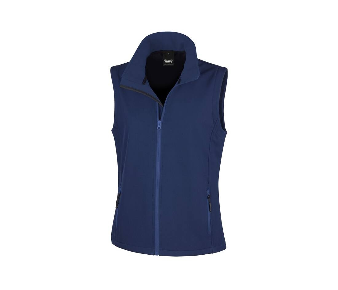 Bodywarmer softshell imprimable femme thumb