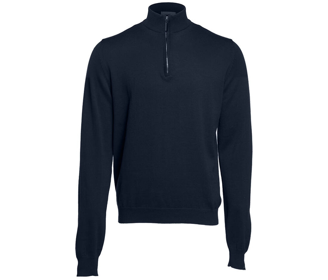 Pull col zippé thumb