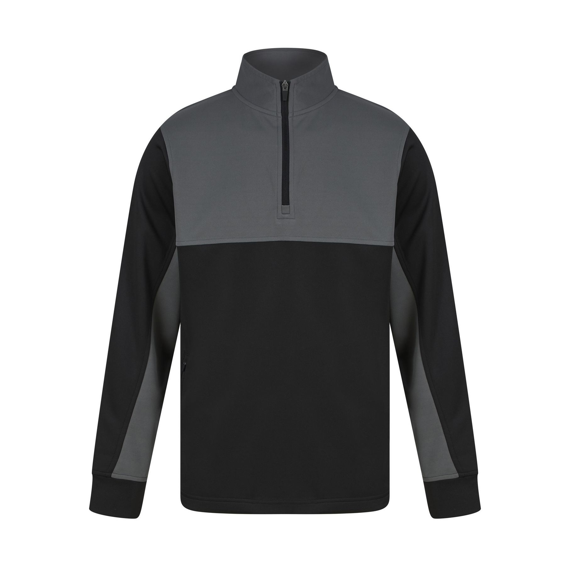 Sweat de sport col zippé thumb