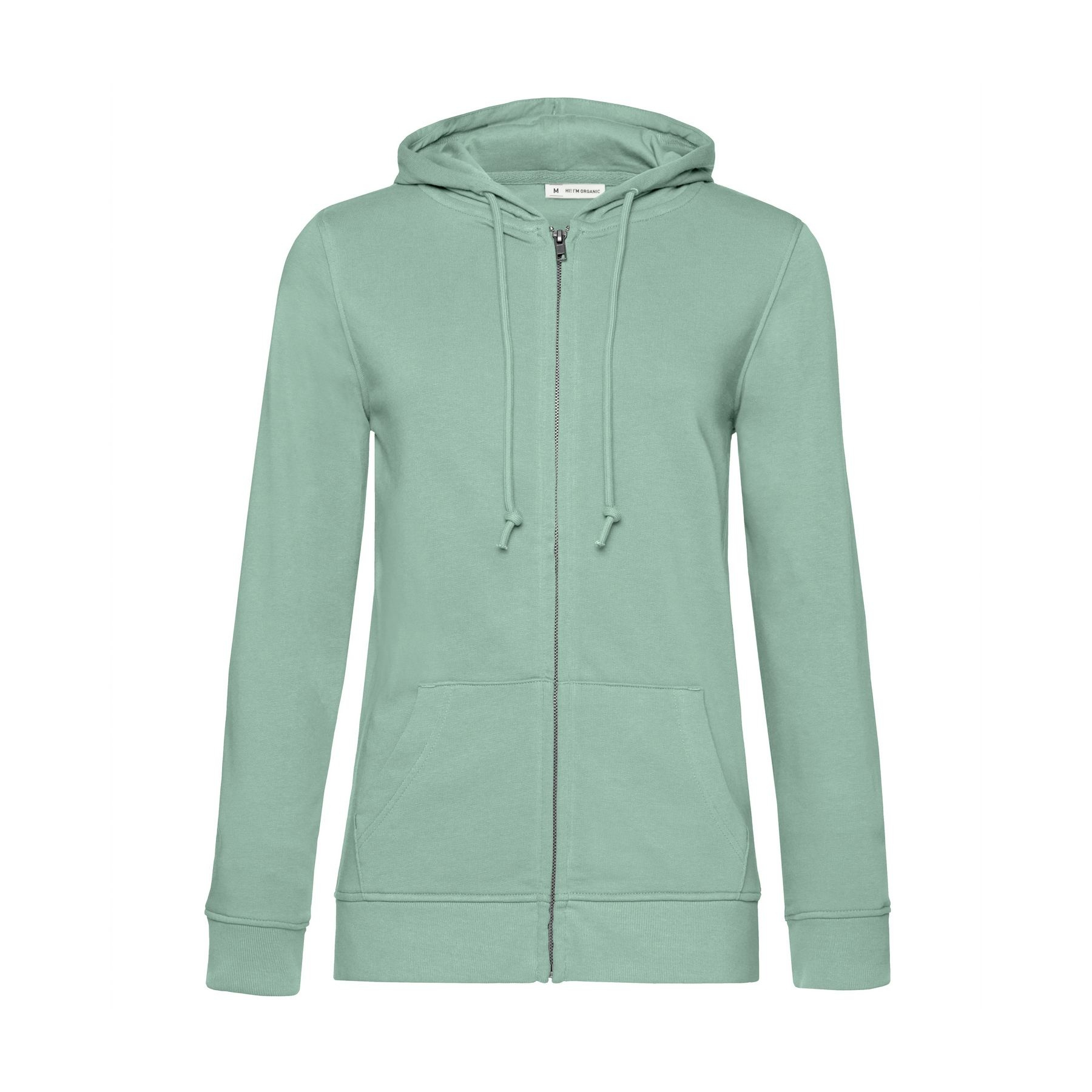 Sweat capuche zippé organique femme thumb