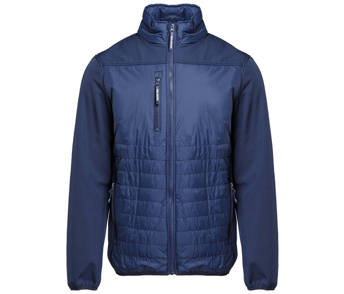 Blouson bi-matière doublé polaire thumb