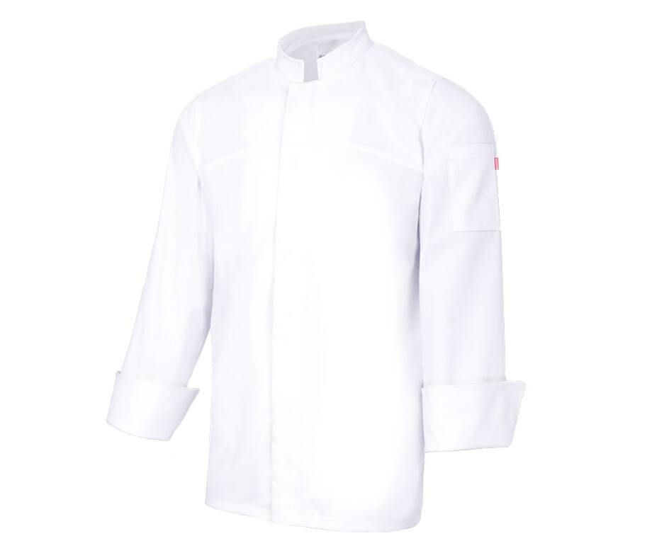 Veste de cuisine stretch fermeture boutons thumb