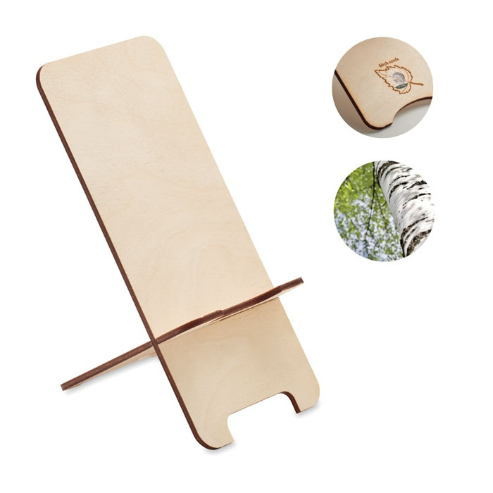 GROUW STAND - Support de téléphone en pin thumb