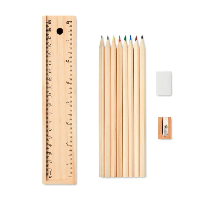 TODO SET - Set de 12 crayons en bois thumb