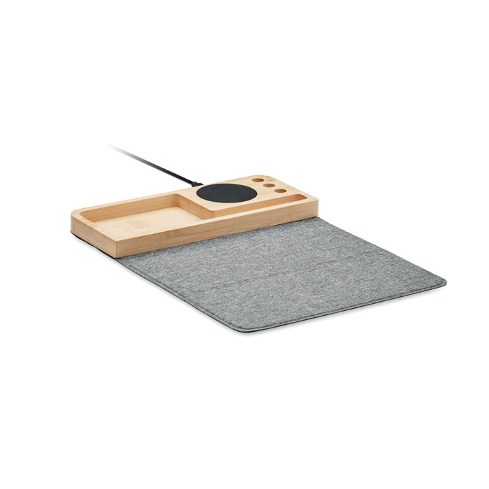 PANDU - Chargeur sans fil bambou 15W thumb