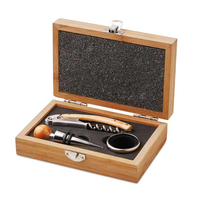 SONOMA - Coffret de sommelier en bambou thumb