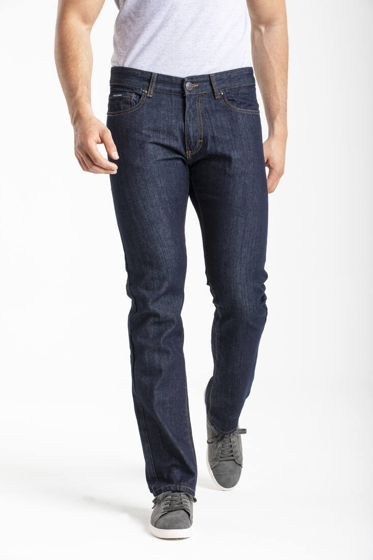 Jean homme coupe droite lavé thumb