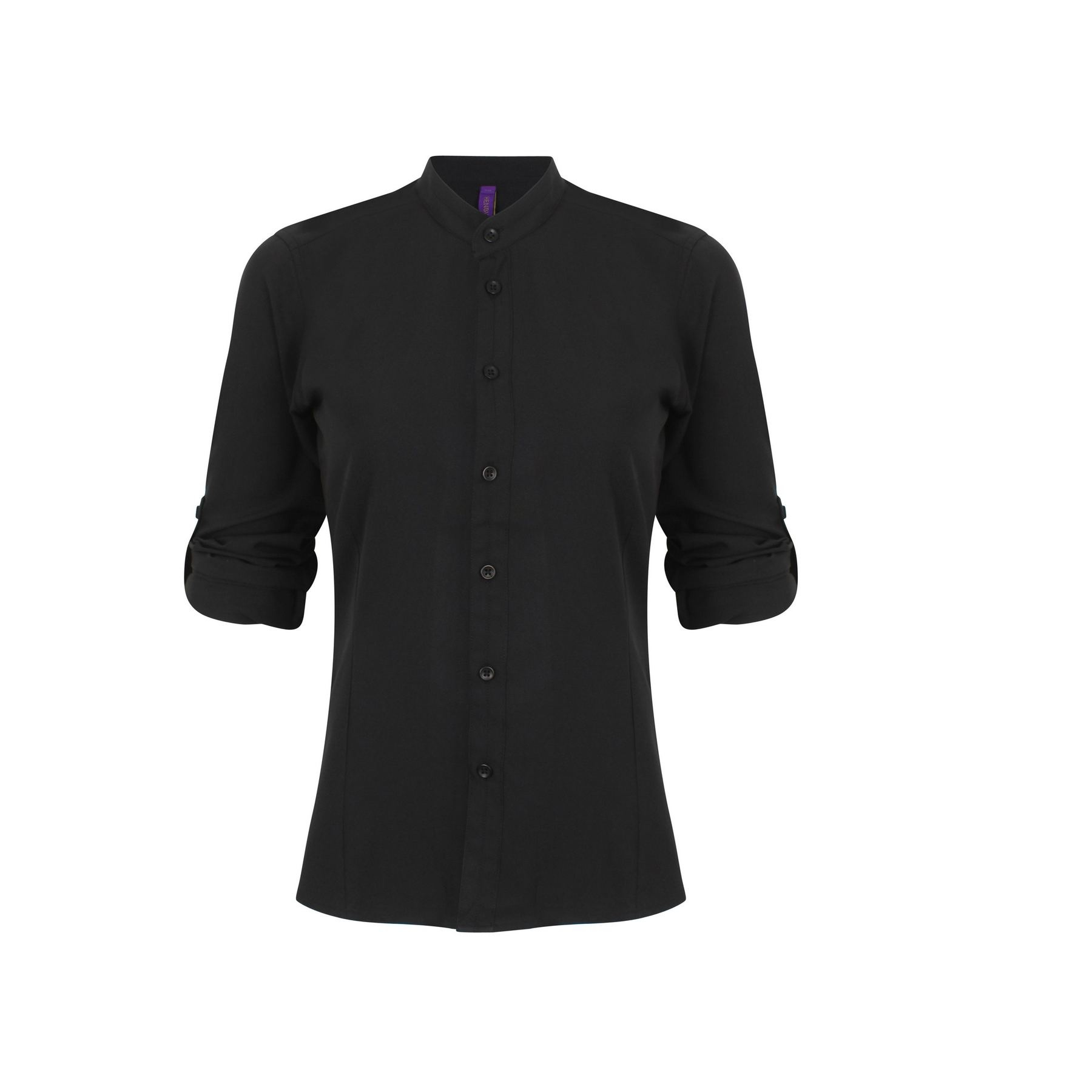Chemise femme col mao thumb