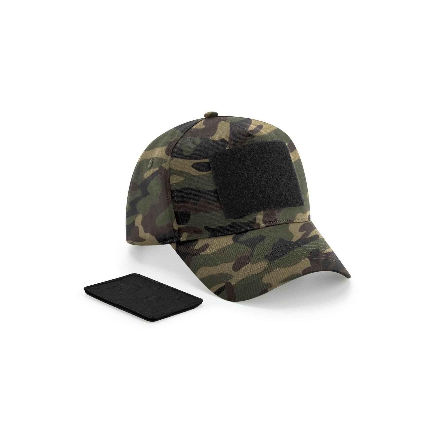 Casquette 5 pans avec patch amovible thumb