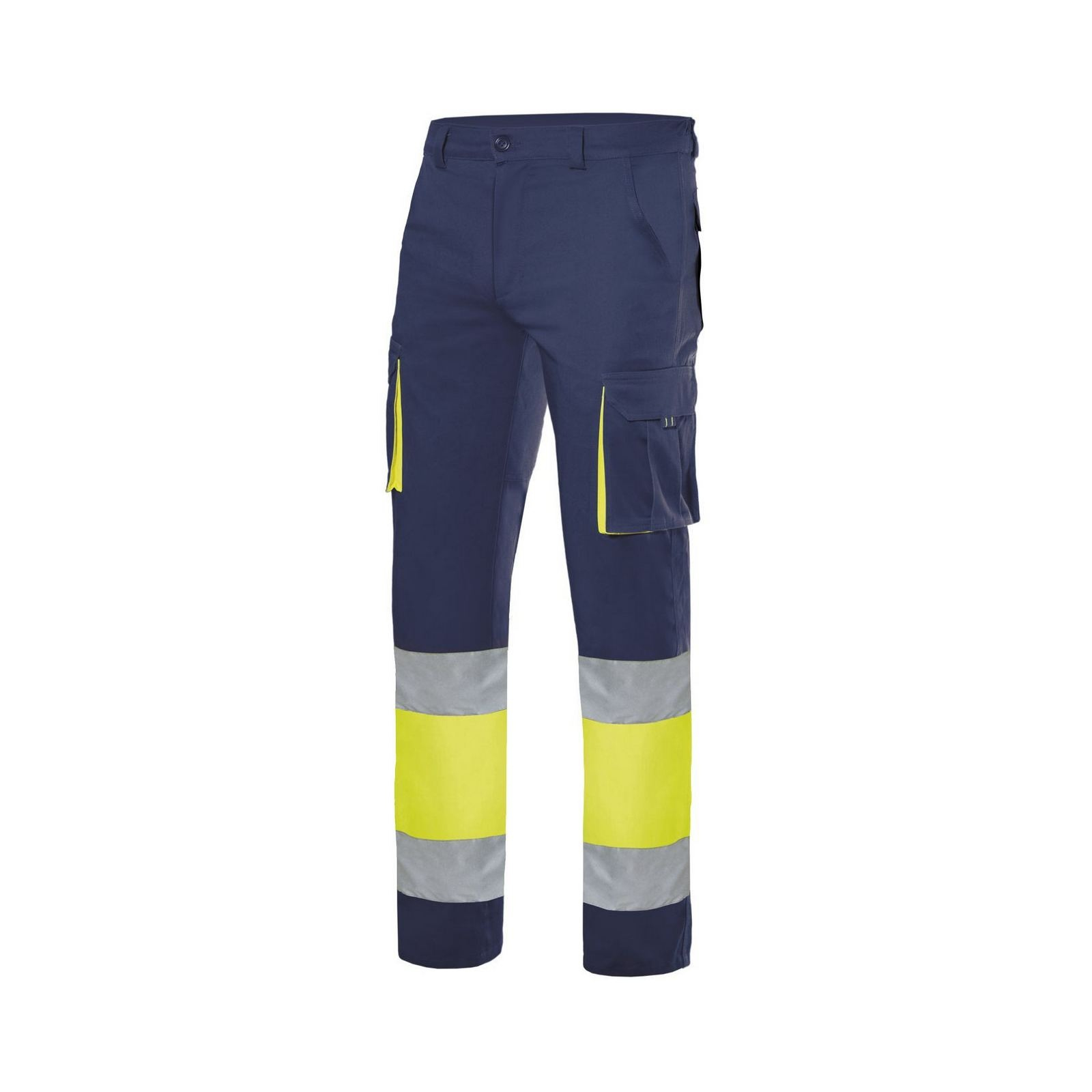 Pantalon multipoches bicolore haute visibilité thumb