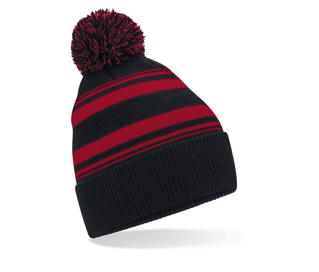 Bonnet de supporter rayé thumb