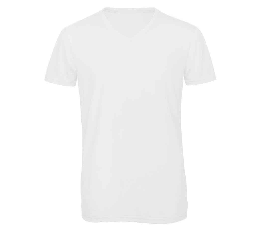 Tee-shirt col v homme tri-blend thumb