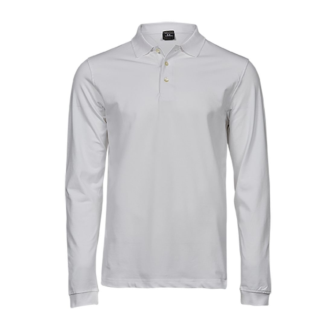 Polo stretch manches longues homme thumb