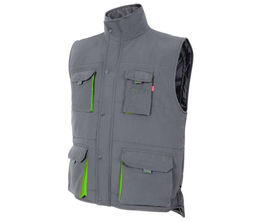 Gilet matelassé bicolore multipoches thumb
