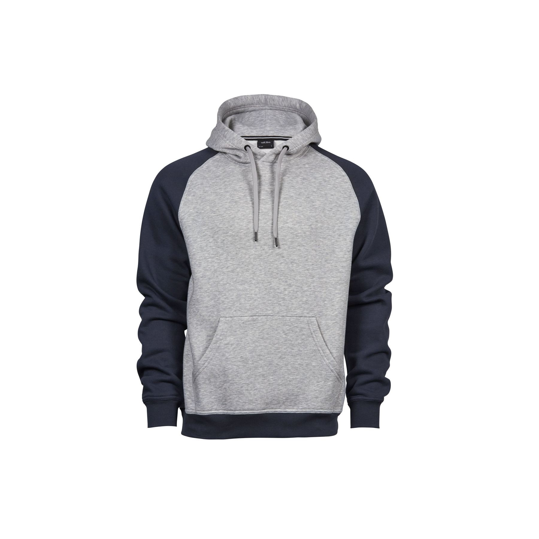 Sweat capuche manches contrastées thumb