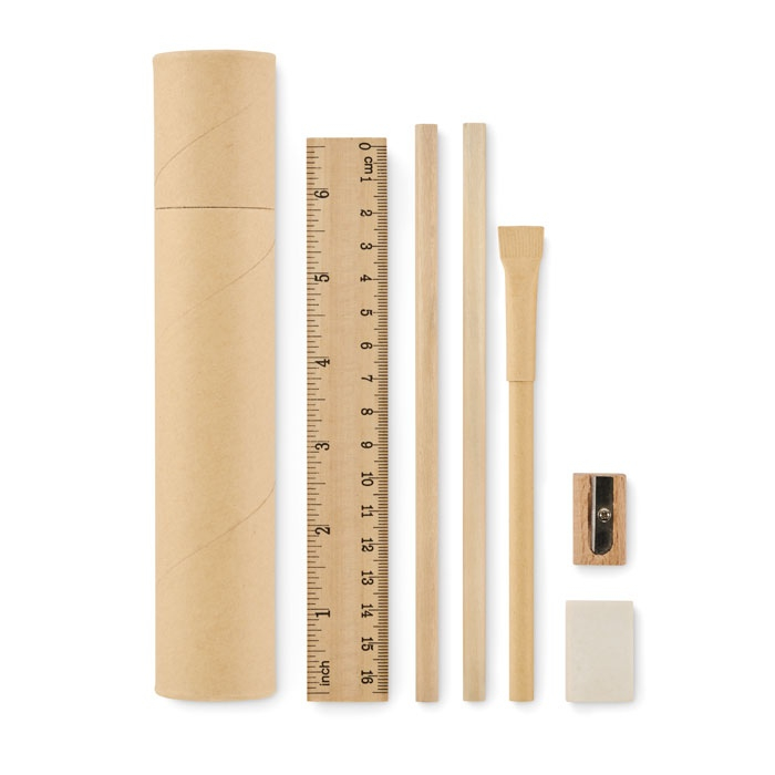 MEJU - Set d'écriture tube en papier thumb