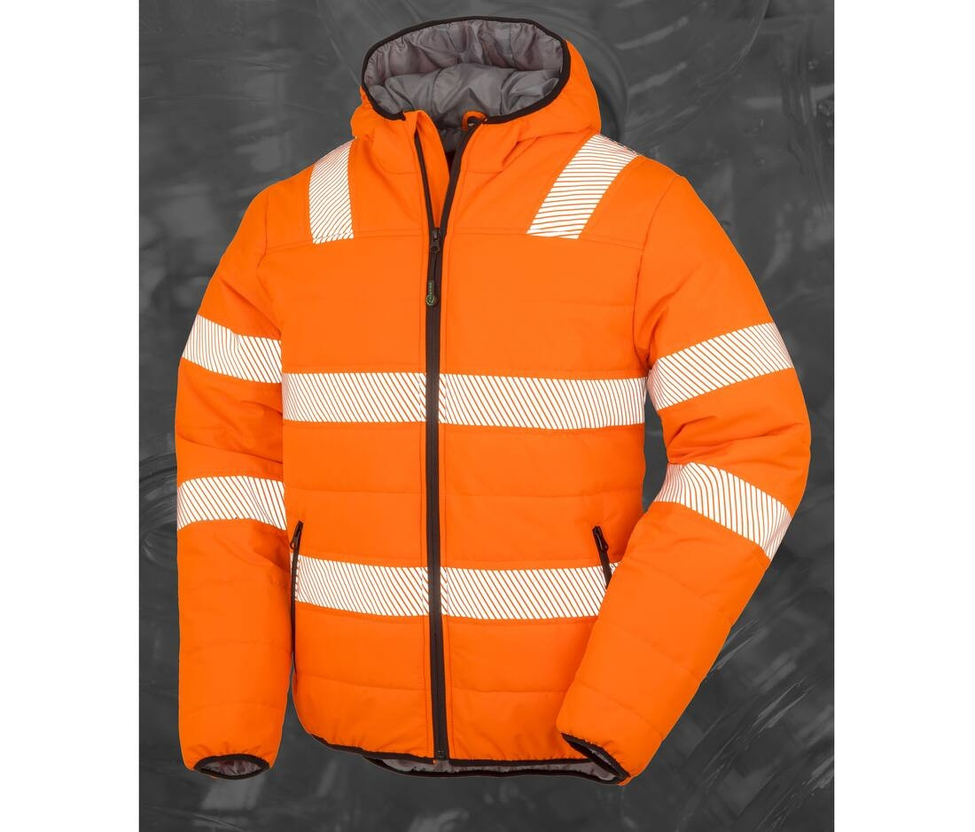 Veste haute visibilité en polyester recyclé thumb