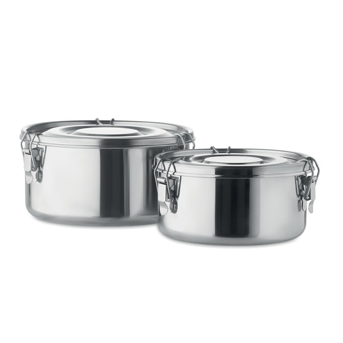 ELLES - Set de 2 boîtes en inox thumb