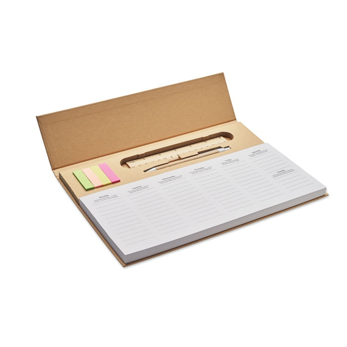 MEMWEEK - Agenda hebdomadaire de bureau thumb