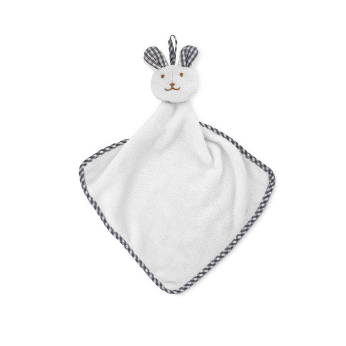 HUG ME - Serviette lapin en peluche thumb