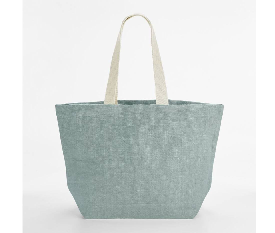Sac de plage en toile de jute thumb