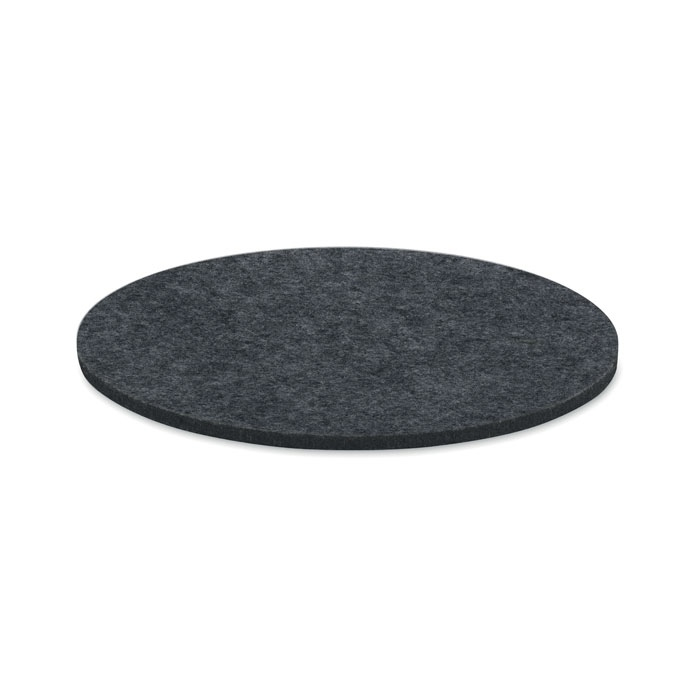 FELTSTER - Sous-verre rond en feutre RPET thumb