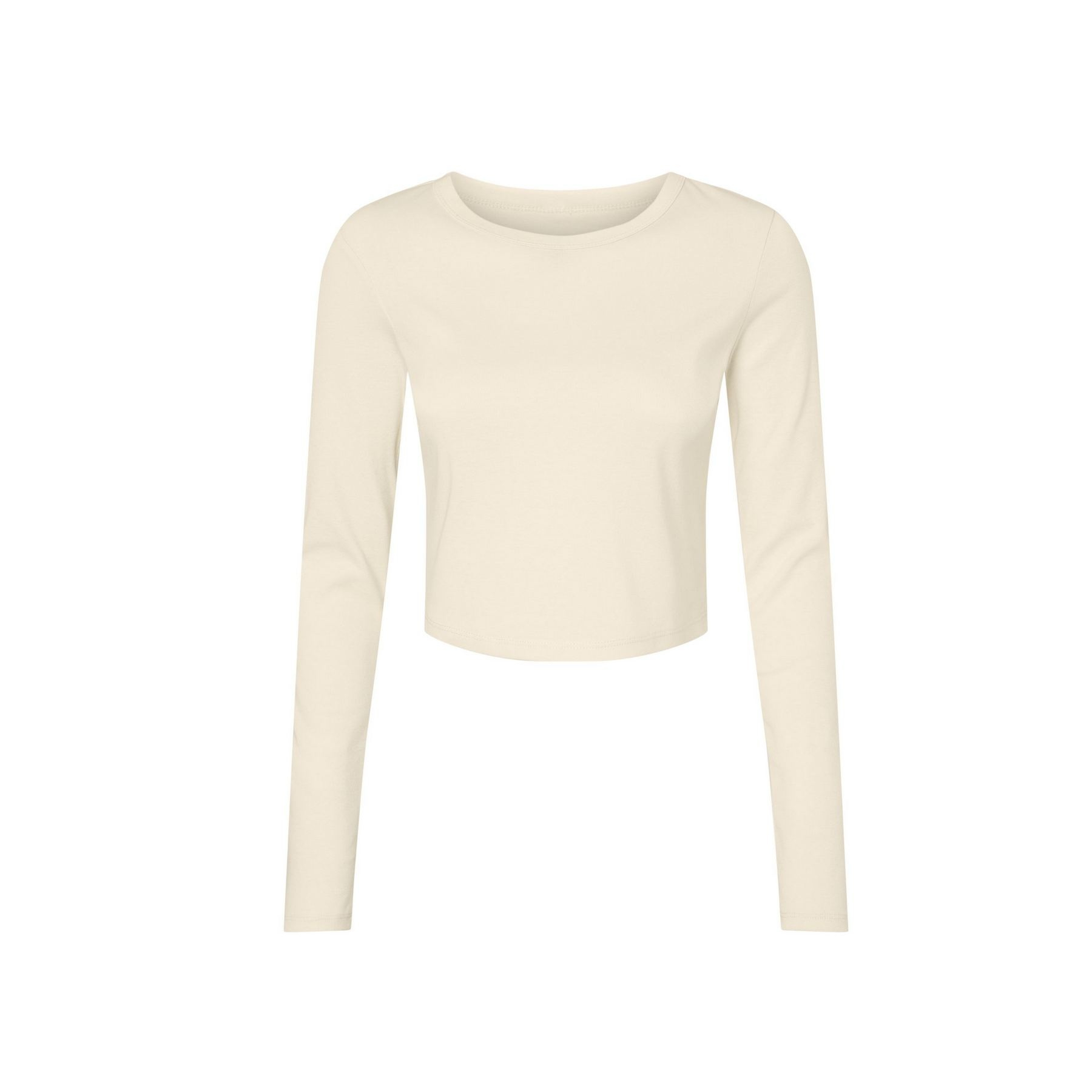 Tee-shirt court manches longues femme thumb