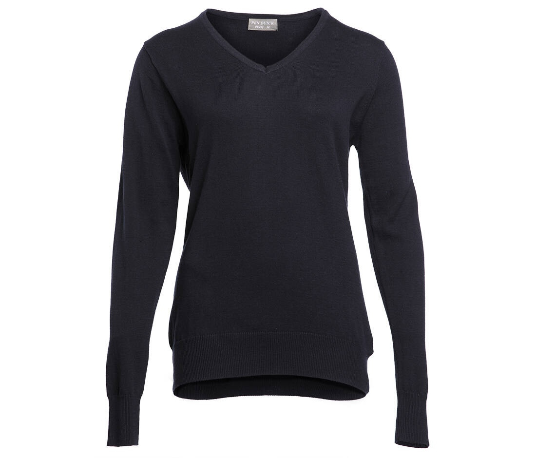 Pull col v femme thumb