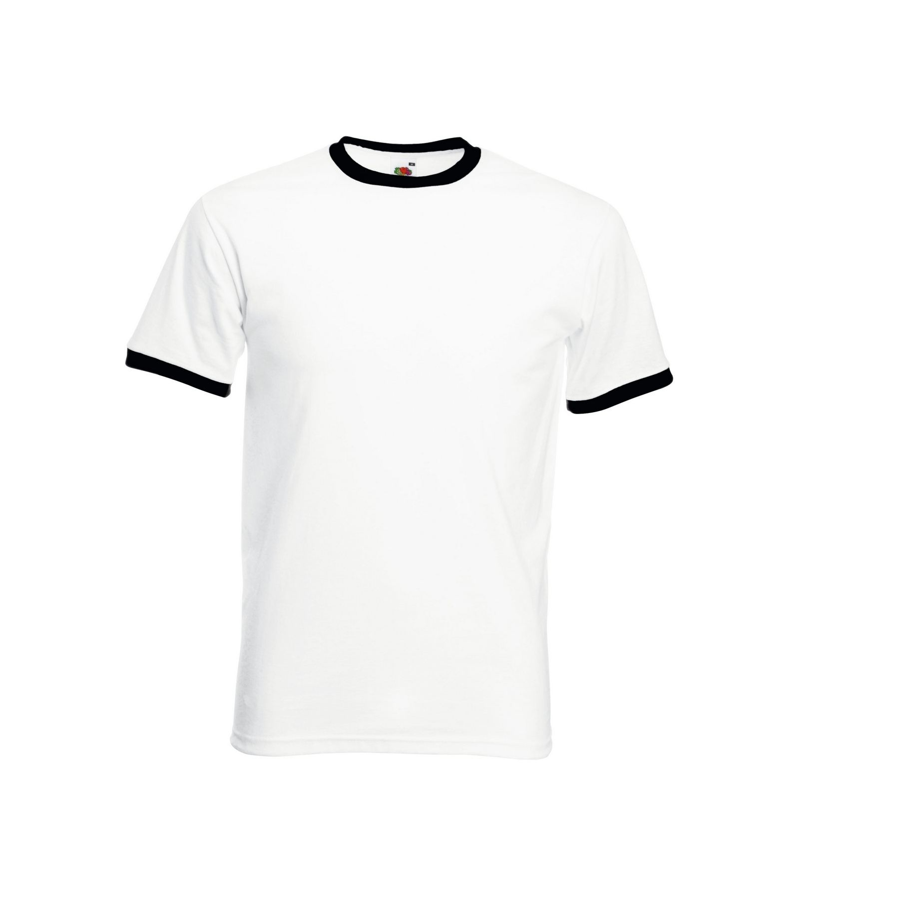 Tee-shirt bords côtes contraste thumb