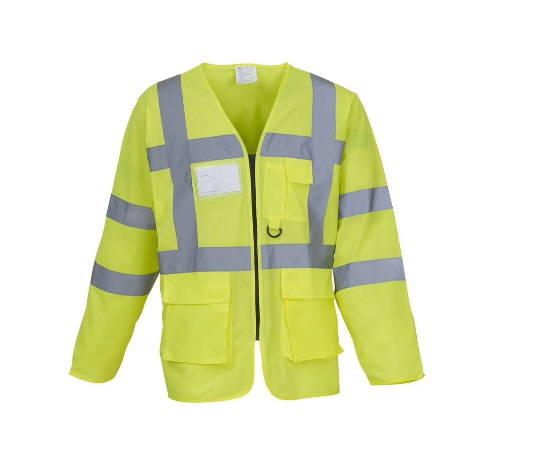Veste de sécurité multi-poches manches longues