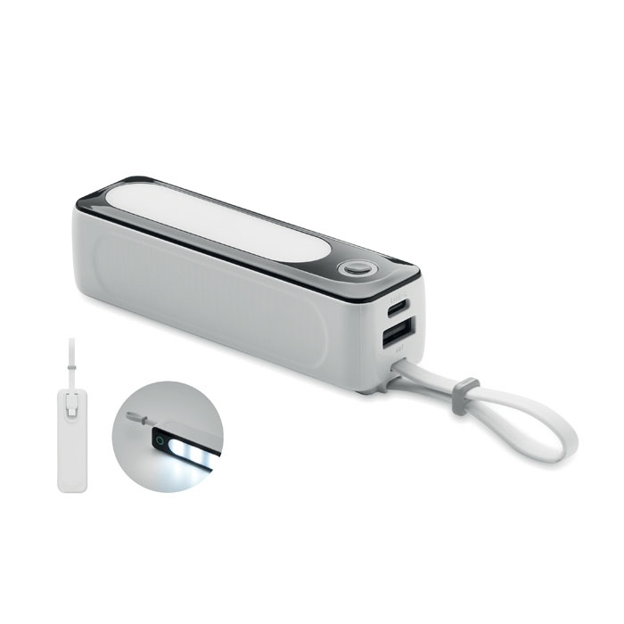 POWLIGHT - batterie externe 5000 mAh avec COB thumb