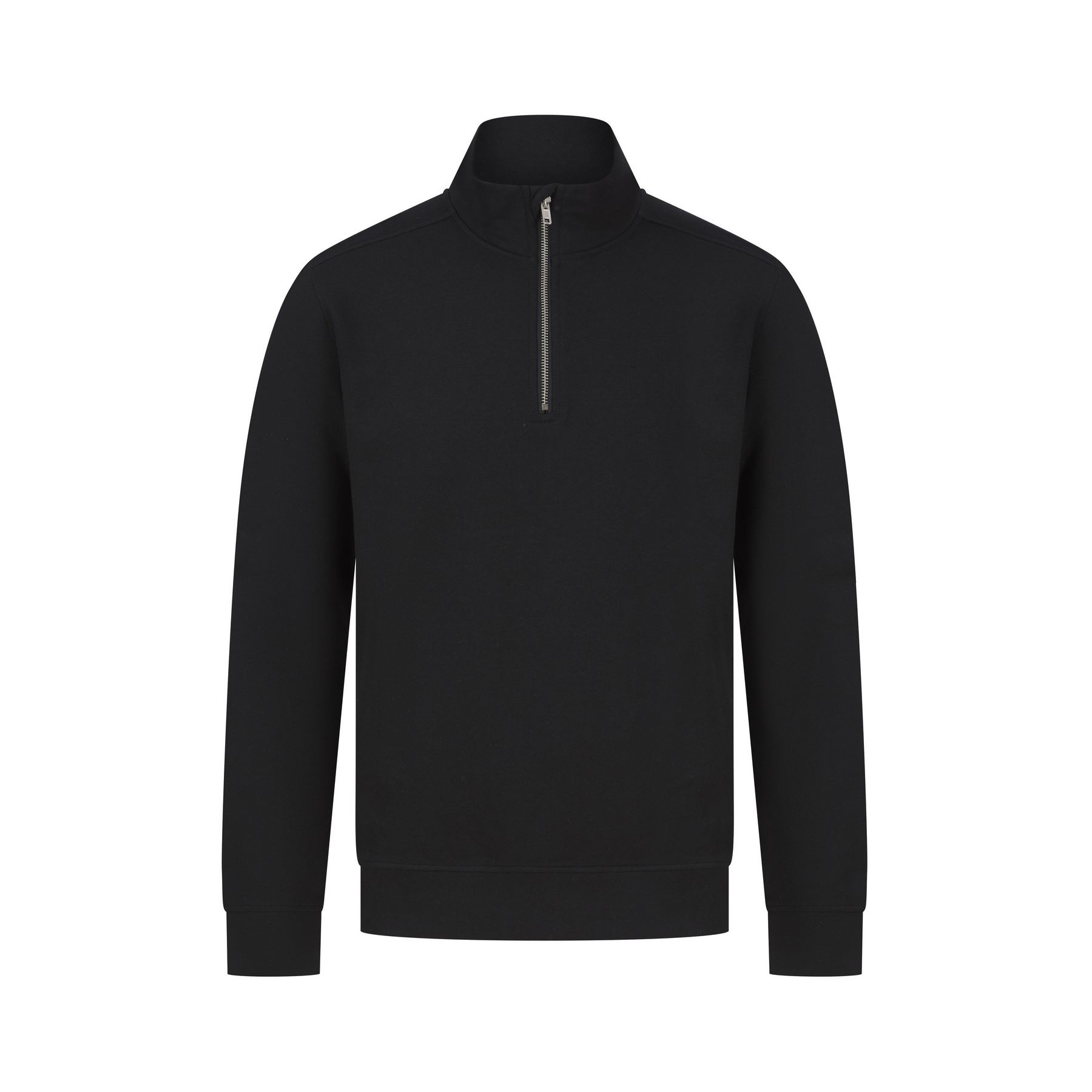 Unisex sustainable 1/4 zip sweatshirt thumb
