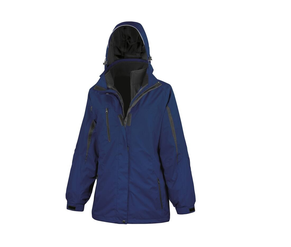 Parka femme 3 en 1 avec softshell thumb