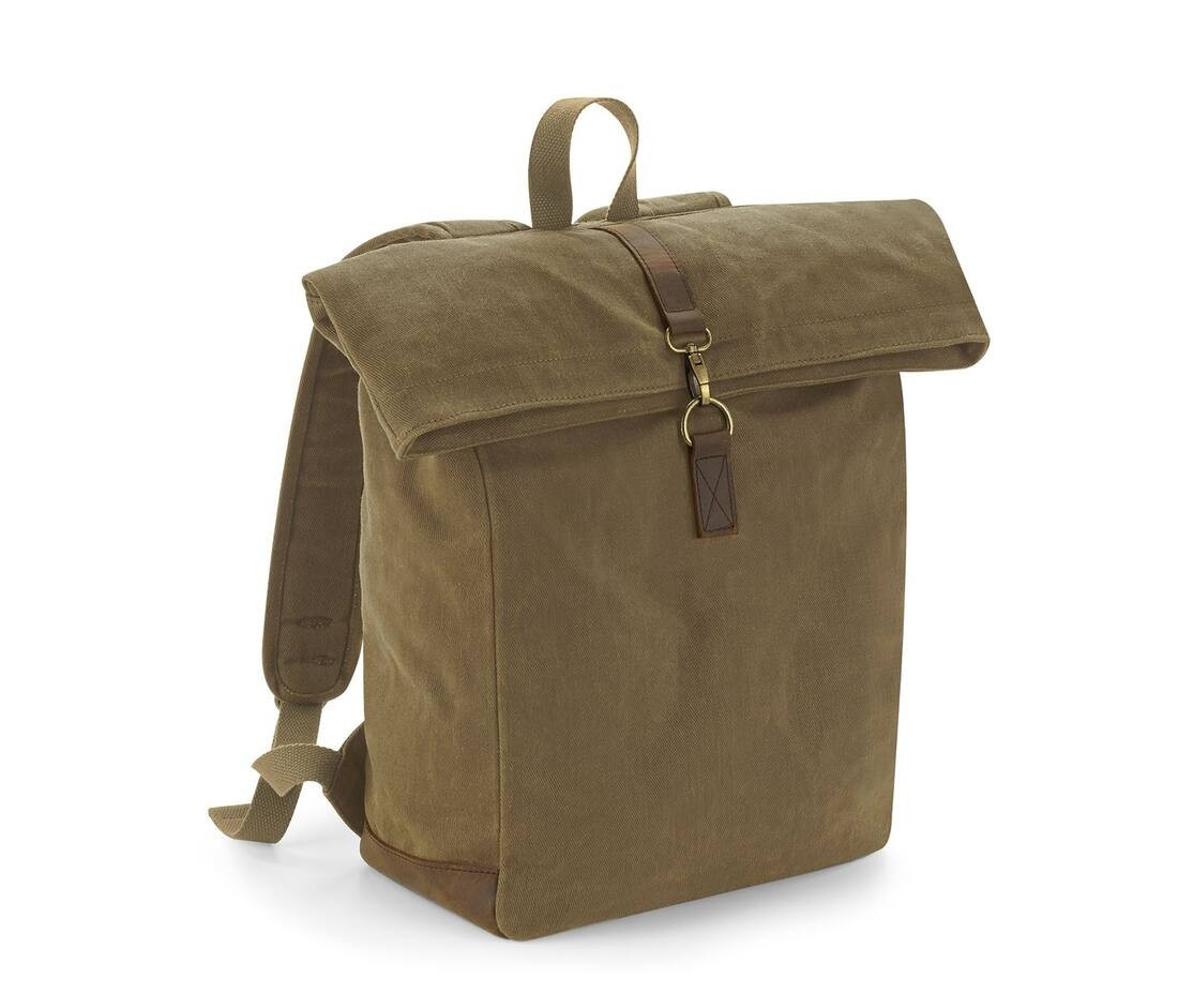 Sac à dos en toile cirée traditionnel thumb